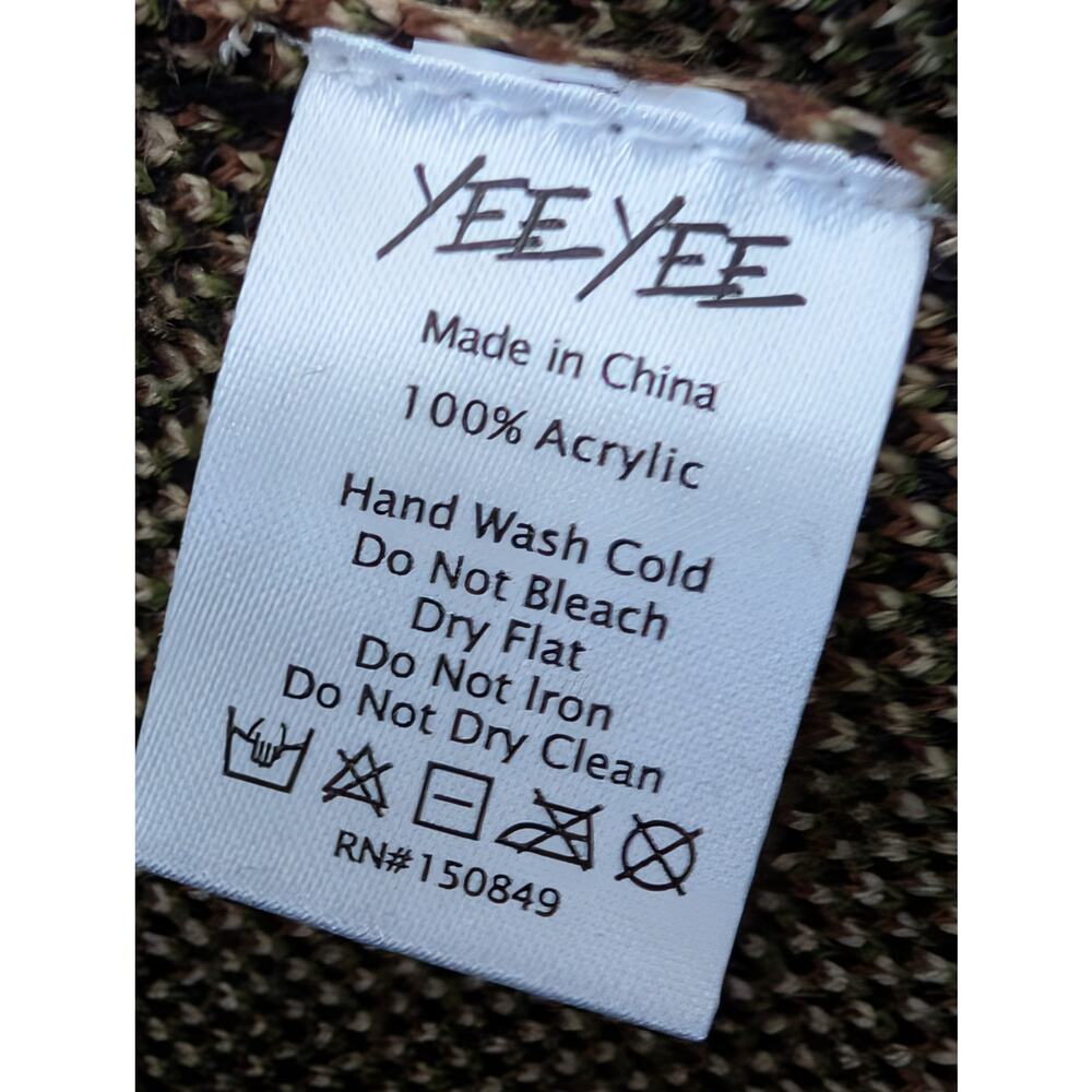 ​NWOT Yee Yee Apparel Camo Holiday Sweater Bundle - Set of 2 - Small - Picture 12 of 13